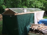 Wood Curing Shed