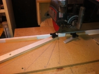 Radial Arm Saw Miter Jig