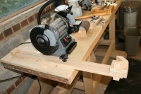 Lathe Chisel Sharpening Jig