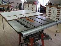 Table Saw Outfeed Table