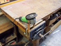 Workbench Grinder Mount