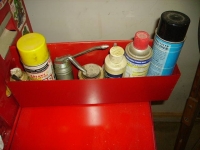 Toolbox Aerosol Can Holder