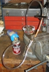 Propane Brazing Setup