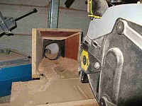 Radial Arm Saw Dust Scoop