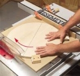 Circle Cutting Jig