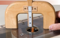 Router Bit Depth Gauge