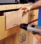 Drawer Pull Mounting Jig