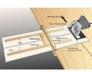 Panel Ripping Edge Guide