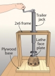 Segmented Turning Press