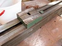 Lathe Track Insert