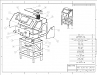 Sand Blasting Cabinet