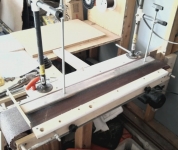 Belt Sander and Radius Jig