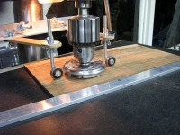 Drill Press Planing Setup