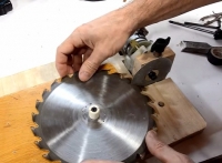 Table Saw Blade Sharpening Jig