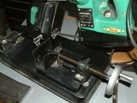 Table Saw Vise Handle Modification