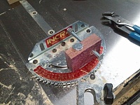 Miter Gauge Adjusting Jig