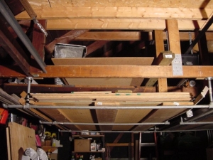 Hanging Plywood Storage