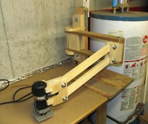 Vertical Axis Router Jig