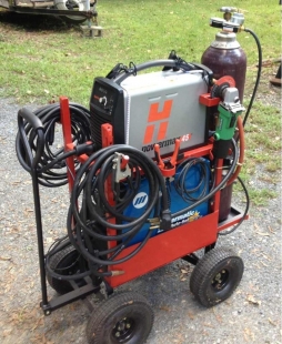 Steerable Welding and Plasma Cart