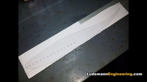 Airfoil Cutting Template