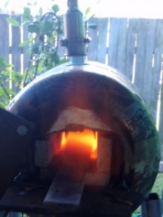 Cylinder Gas Forge