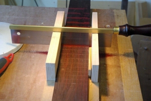 Miter Box Fret Slotting Jig