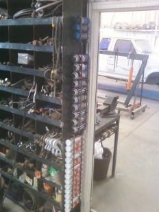 Spray Can Rack