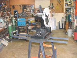 Chop Saw Workstation