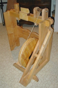 Flywheel Treadle Lathe