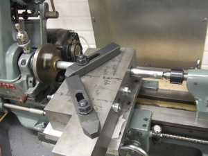 Lathe Boring Plate