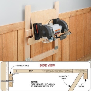 Space-Saving Workstation