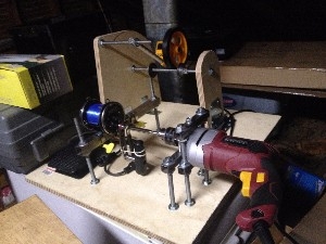 Fishing Reel Line Winder