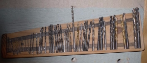 Drill Bit Rack