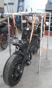 Motorcycle Support Fixture