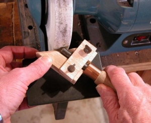 Coving Tool Sharpening Jig