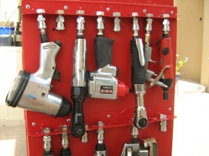 Tool Cart Air Tool Holder