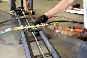 Acetylene Torch Cutting Jig