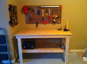 Garage Work Table