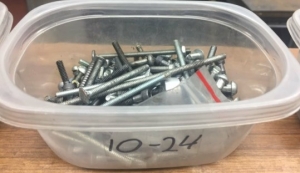 Fastener Sorting Method