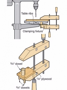 Dowel Clamp Pad