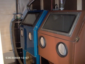 Sandblasting Cabinets