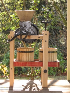 Vintage Cider Press Rebuild