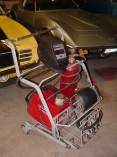 Welding Cart from Shopping Cart