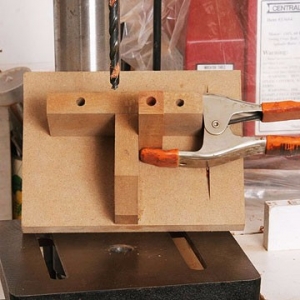 Pen Blank Drilling Jig