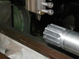 Spline Cutting Fixture