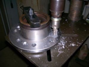 Drill Press Cutter Holder