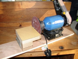 Grinder to Sander Modification