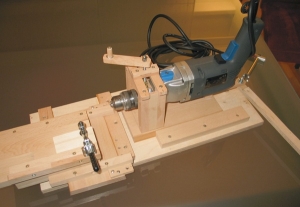 Horizontal Boring Jig