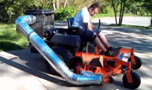 Mower Leaf Blower Attachment