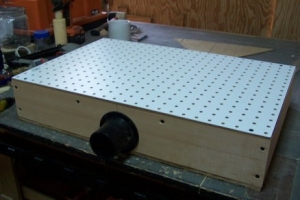 Vacuum Sanding Table